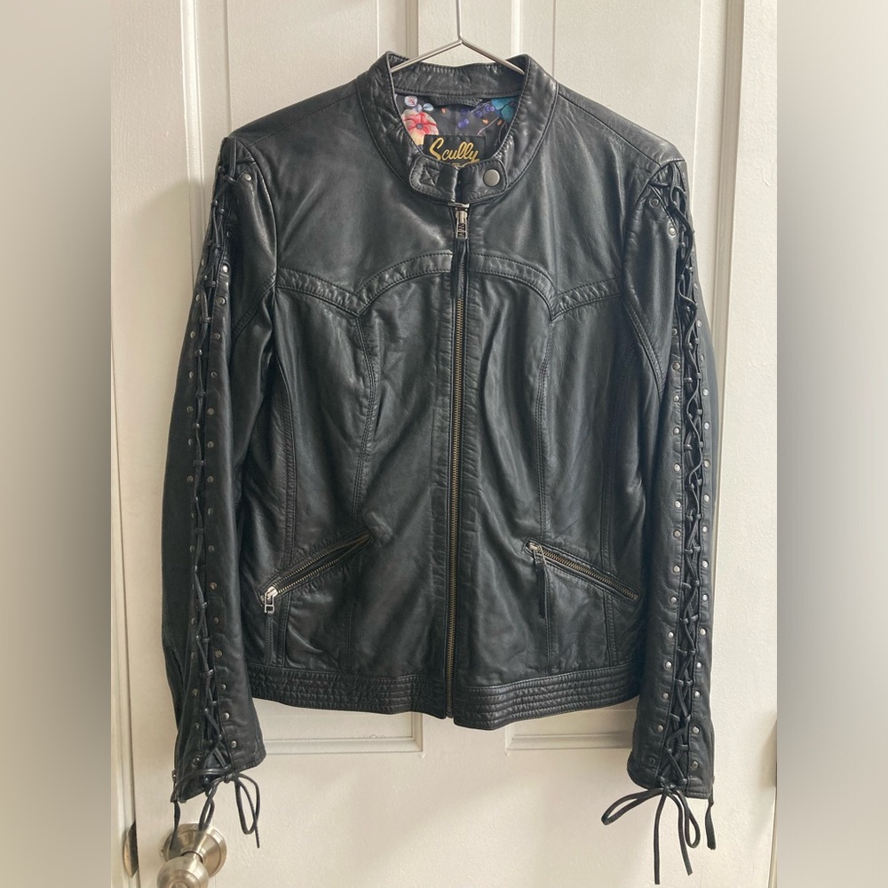 Scully Women’s Laced Sleeve Jacket size L